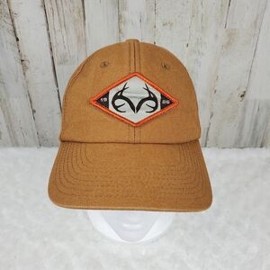 Realtree Logo Snapback Cap Brown OSFM
